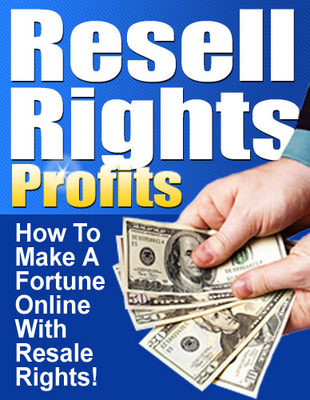 Product picture Resale Rights Profits 