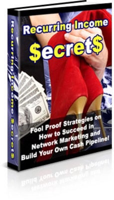 Product picture Recurring Income Secrets (Private Label Rights included)