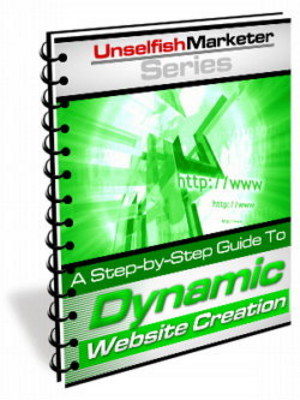 Product picture Step by Step Guide to Dynamic Website Creation (MRR)