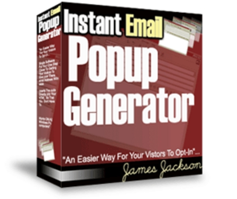 Product picture Instant Email Popup Generator 