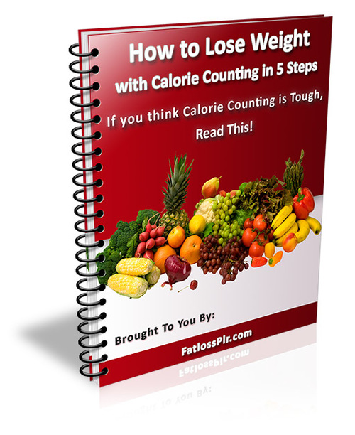 Product picture How to Lose Weight with Calorie Counting in 5 Steps (MRR)