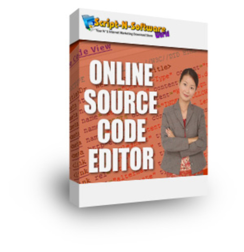 Product picture Online Source Code Editor (Master Resell)