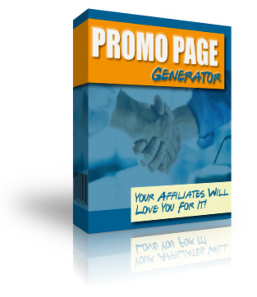 Product picture Promo Page Generator (Master Resell)