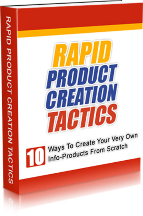 Product picture Rapid Product Creation Tactics